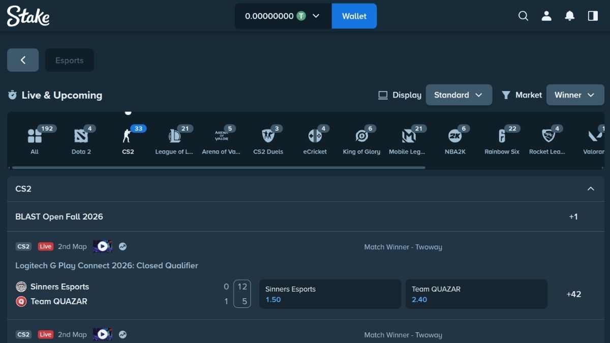 stake.com esports betting review