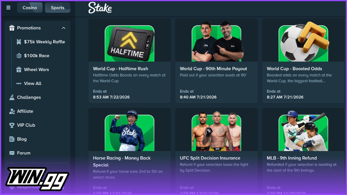 stake.com world cup betting promotions