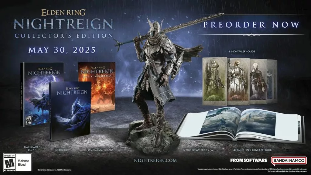 Elden Ring Nightreign collector's edition