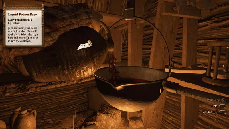 Making a potion in KCD 2