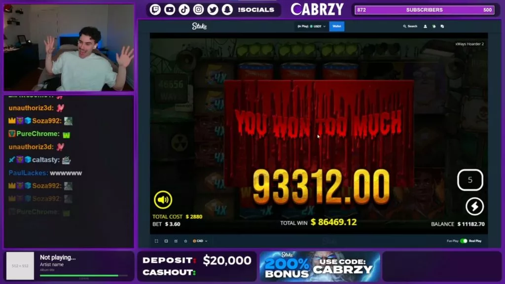cabrzy xWays Hoarder 2 win