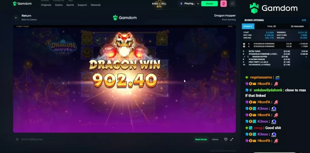 devl dragon hopper w