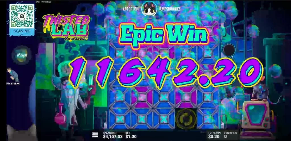 skiNNNy streamer slot machine