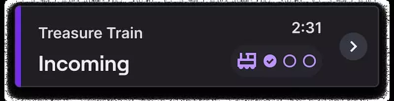 Twitch Treasure Trains