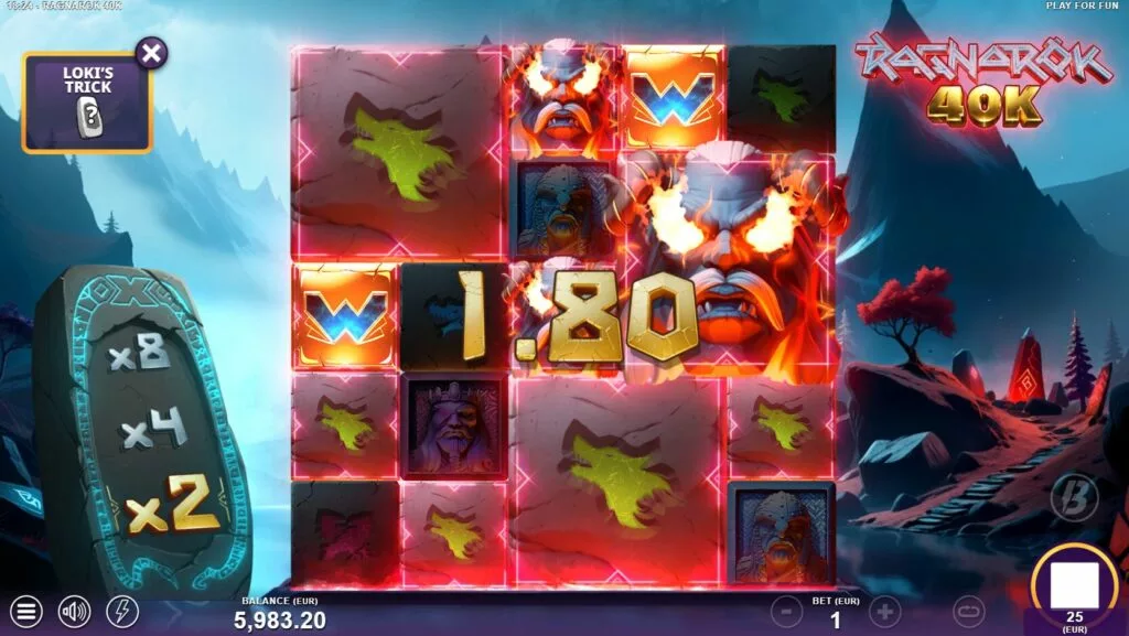 ragnarok 40k slot