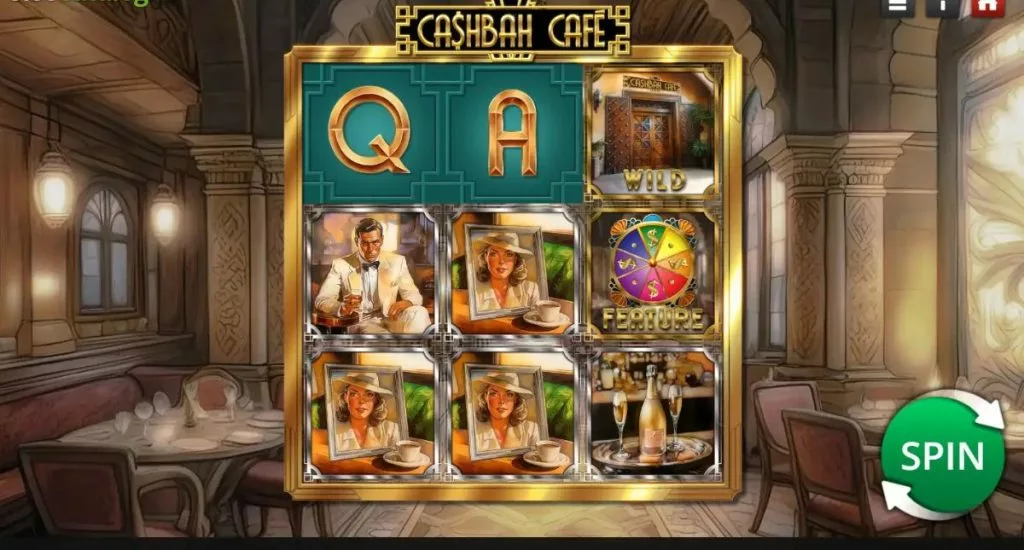 Casbah CafÃÂÃÂÃÂÃÂ© online slot by Genii