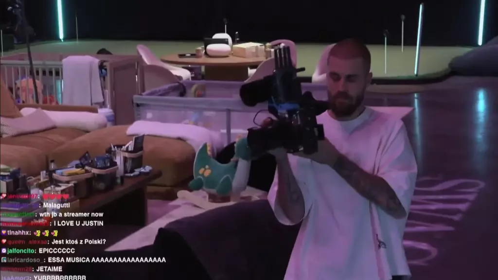 Justin Bieber joins Twitch