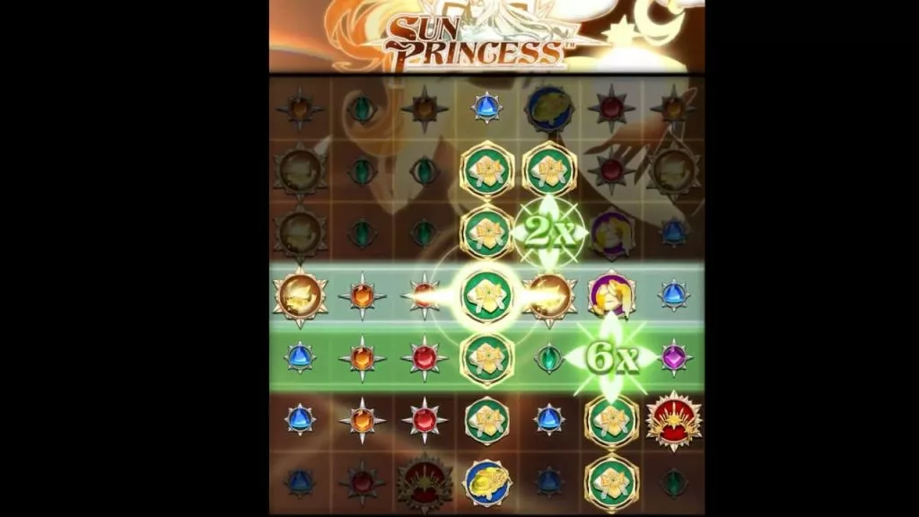Screenshot from the Sun Princess trailer