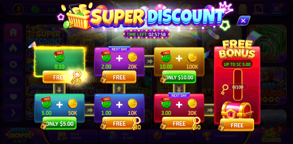Jackpot Go Super Discount promo page