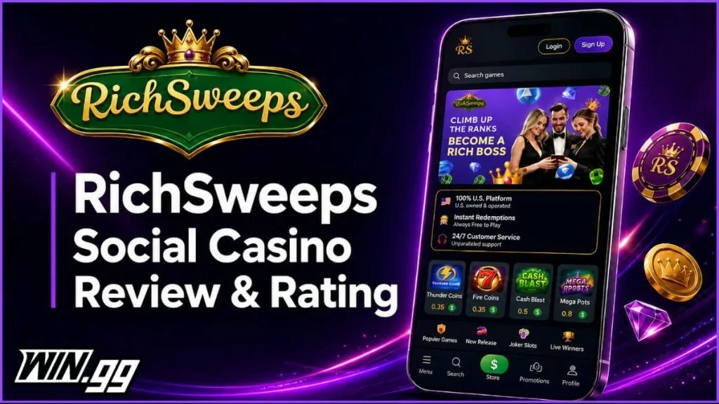 reviews & rating at RichSweeps Casino