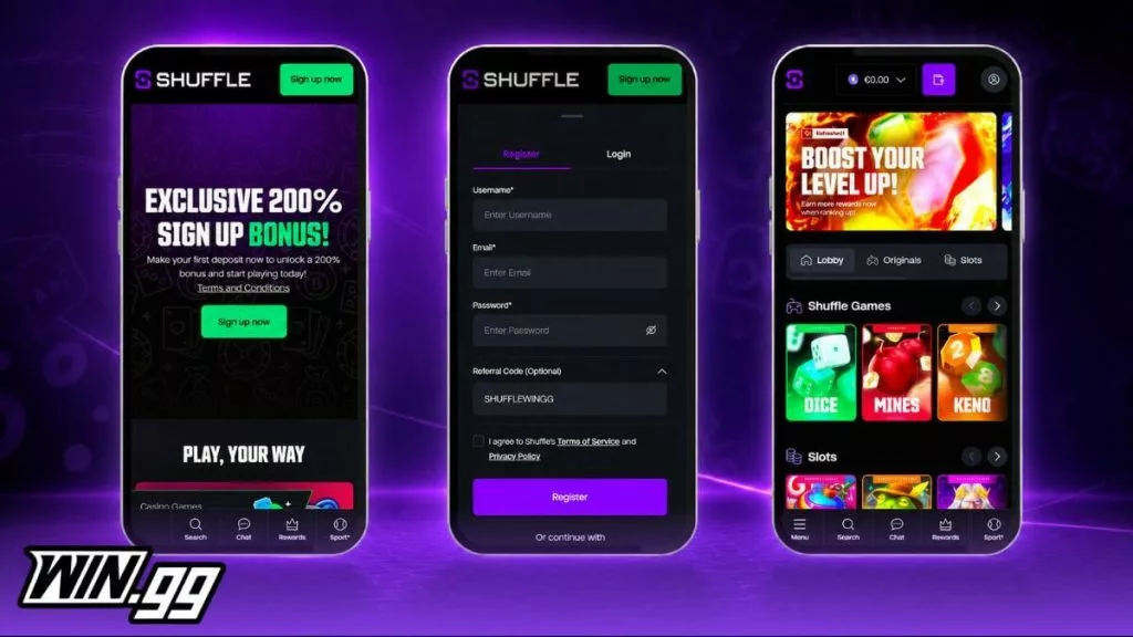 Shuffle.com Redeem Code