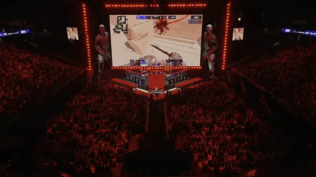 CS2 BlastvMAJOR live event