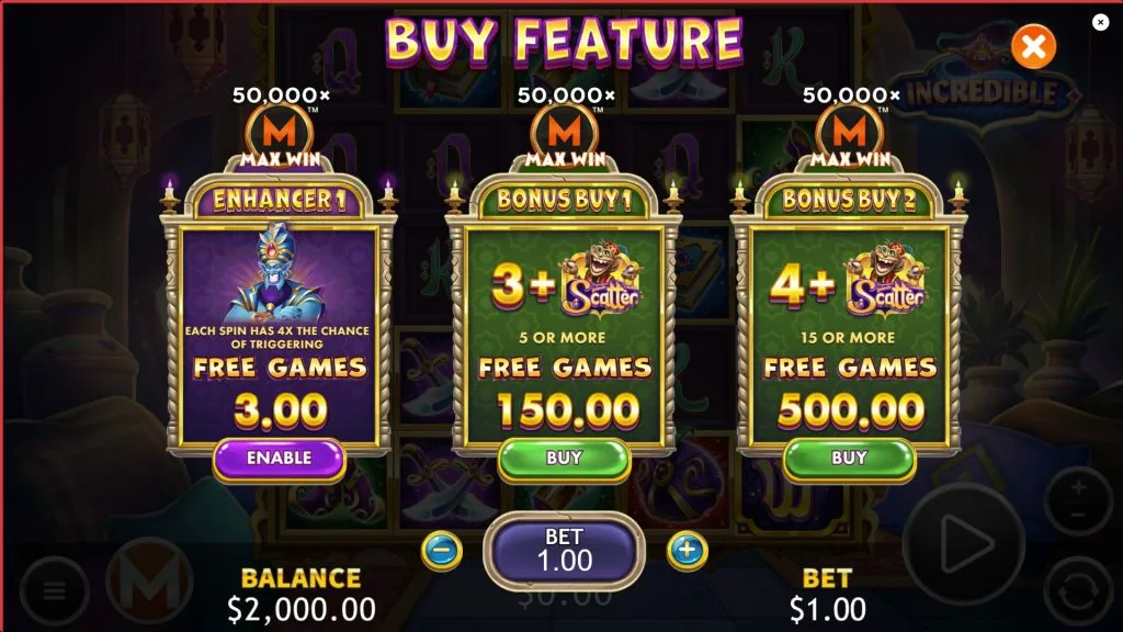 Incredible slot