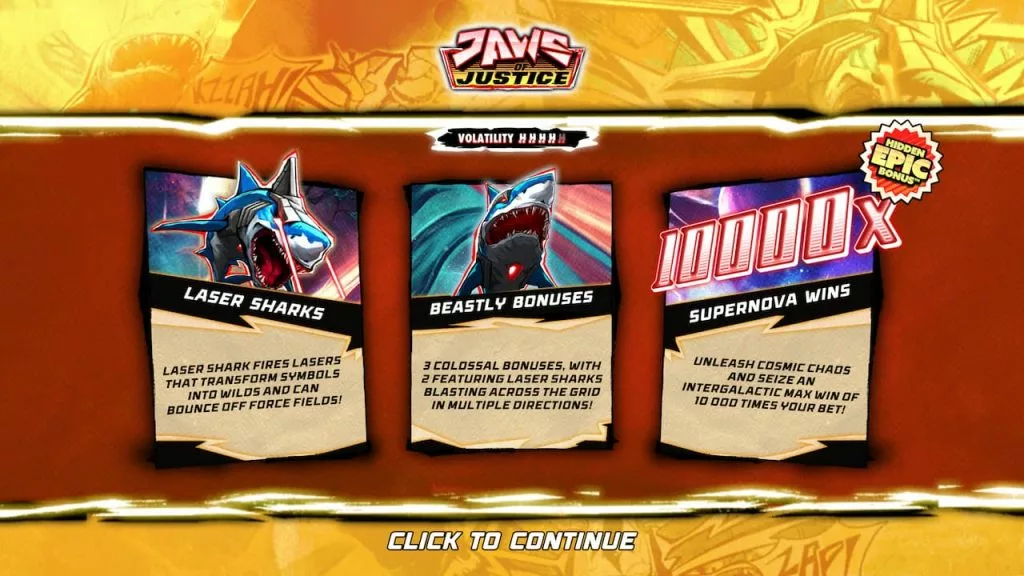 Jaws of Justice features