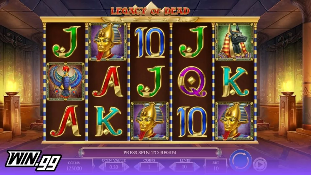 Legacy of Dead slot
