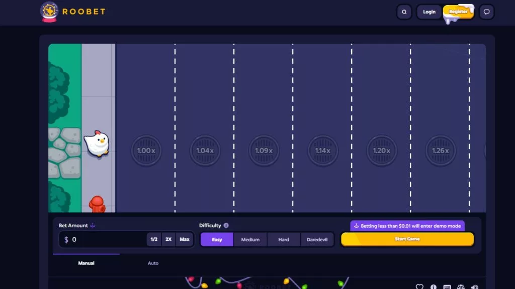 Roobet original: Mission Uncrossable