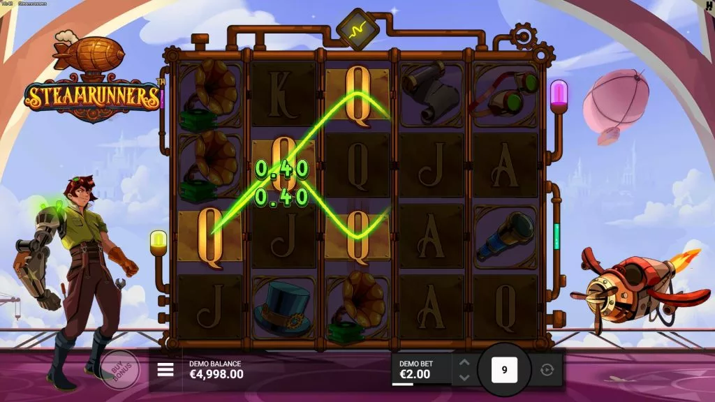 SteamRunners slot by Hacksaw Gaming