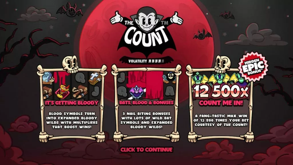 The Count slot features