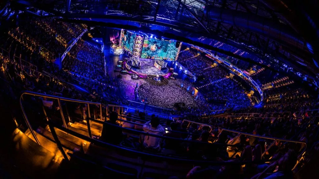 The International 2025 stage