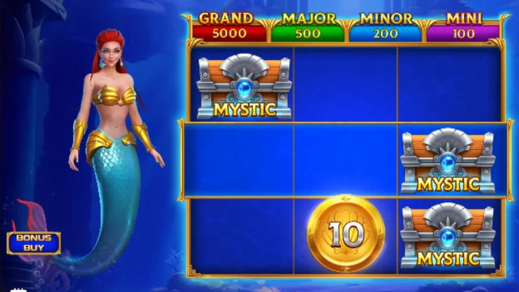 playing the Queen of Sirens slot