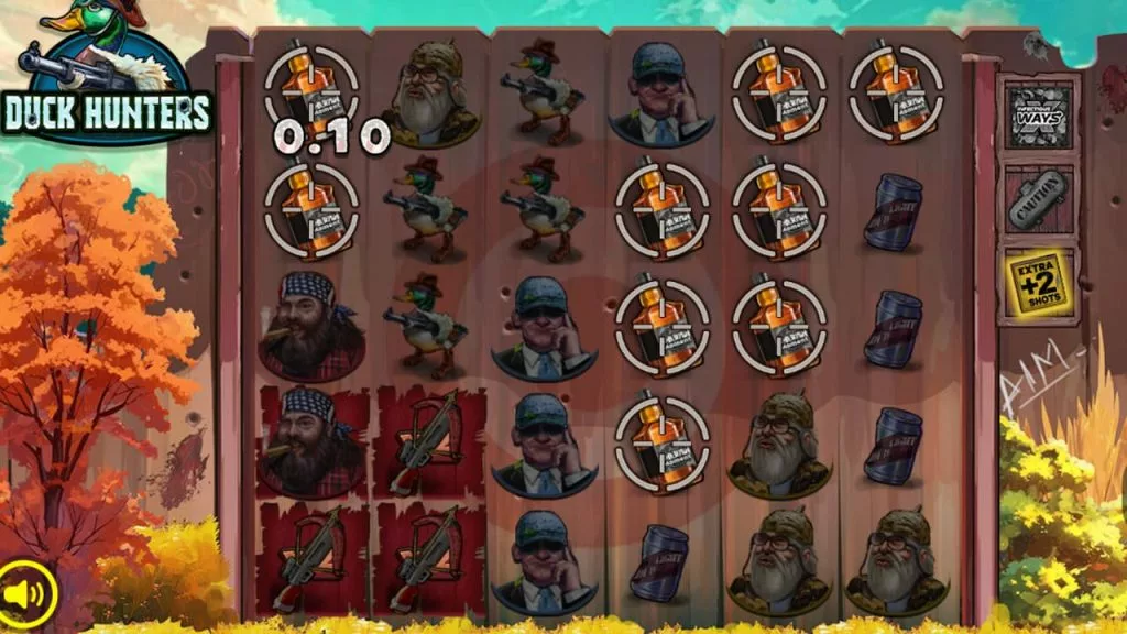 Playing the Duck Hunter slot
