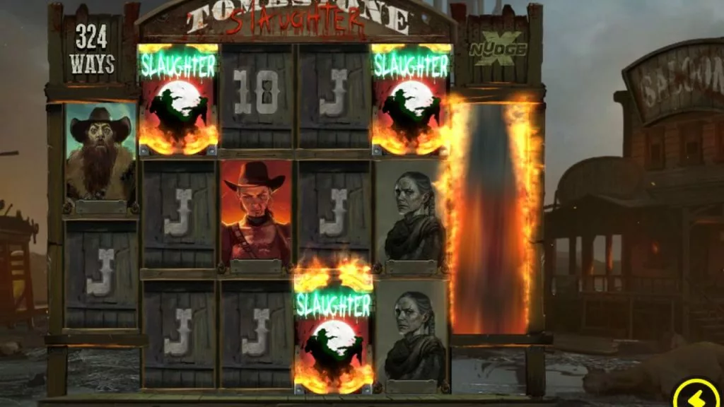 Playing the Tombstone Slaughter slot