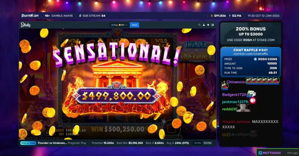 roshtein 500K