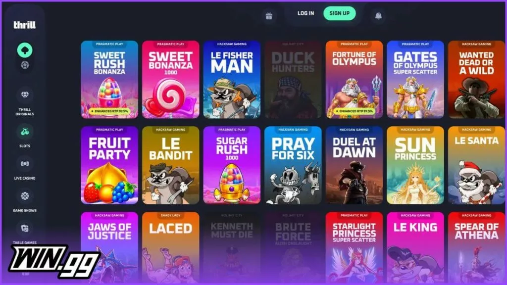 thrill casino review
