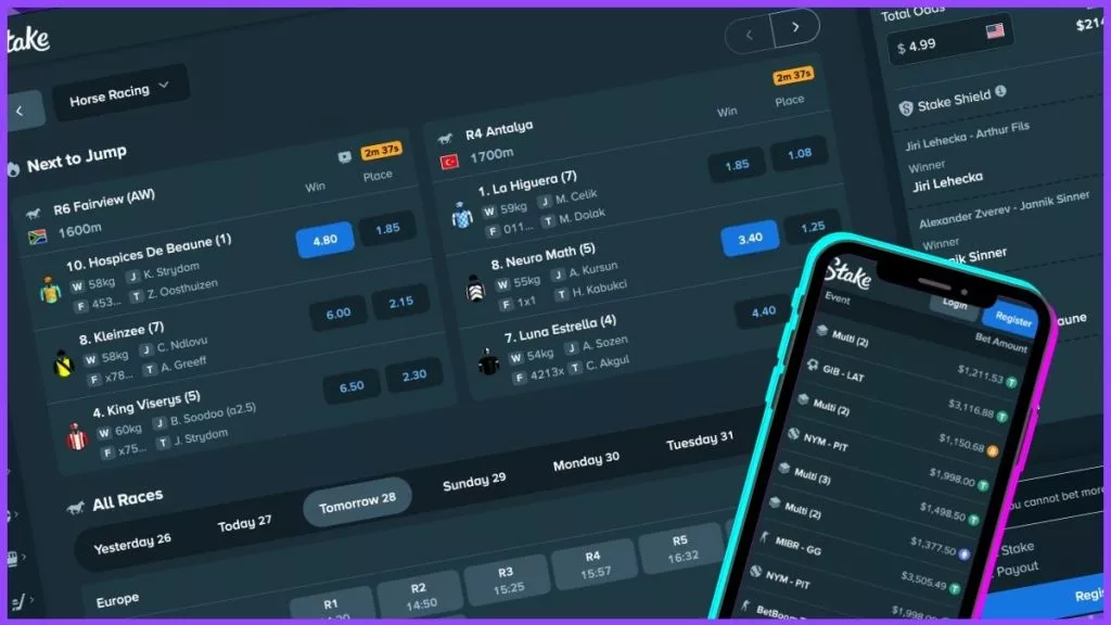 horse racing bets on crypto sites