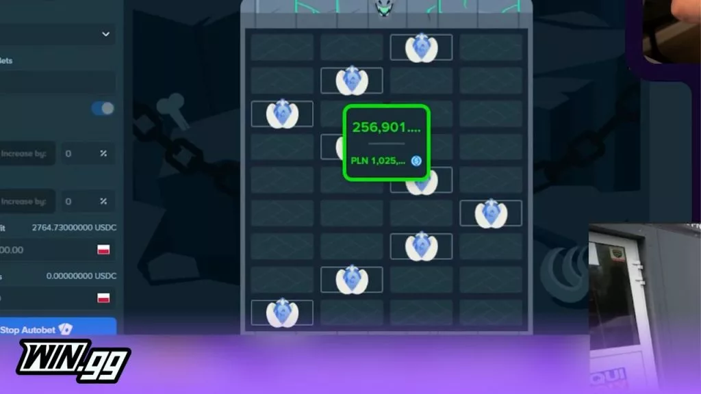 256,000x on Stake's Dragon Tower