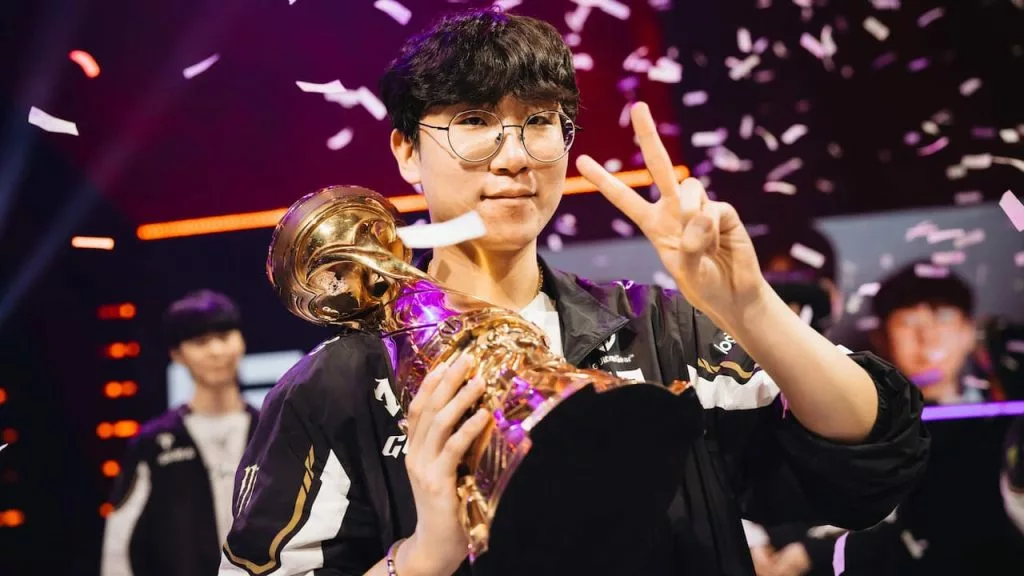 Ruler winning MSI with Gen.G