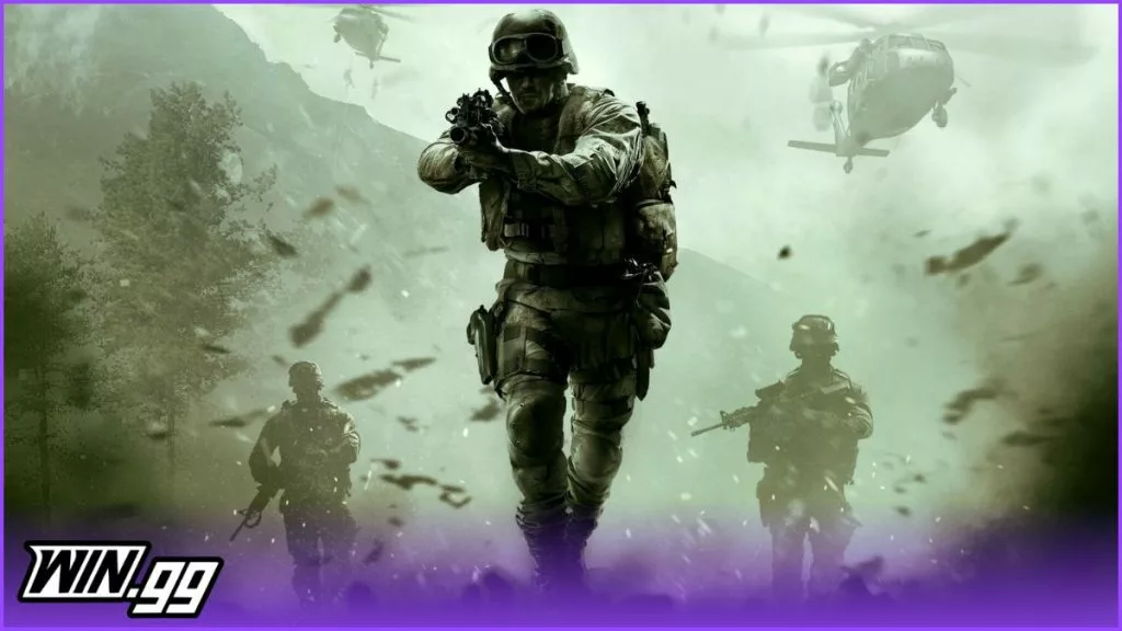 a wallpaper of call of duty