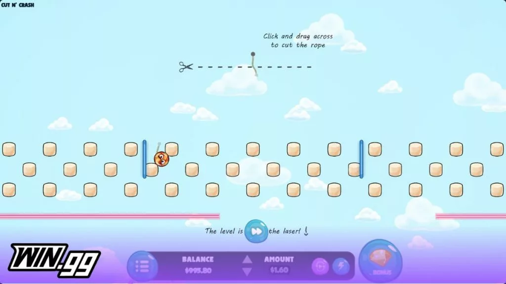 Online game Cut n crash