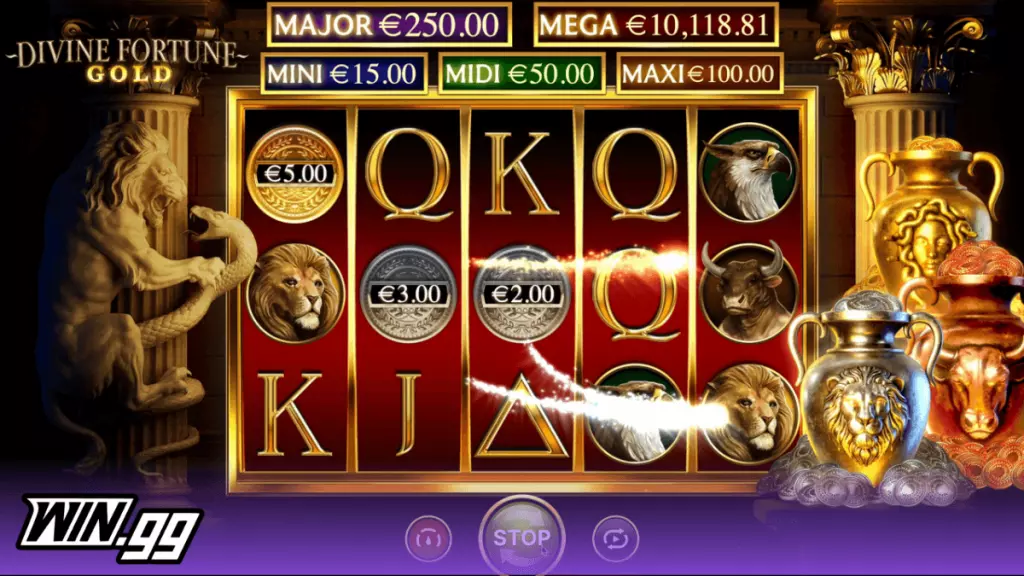 Divine Fortune Gold slot screenshot