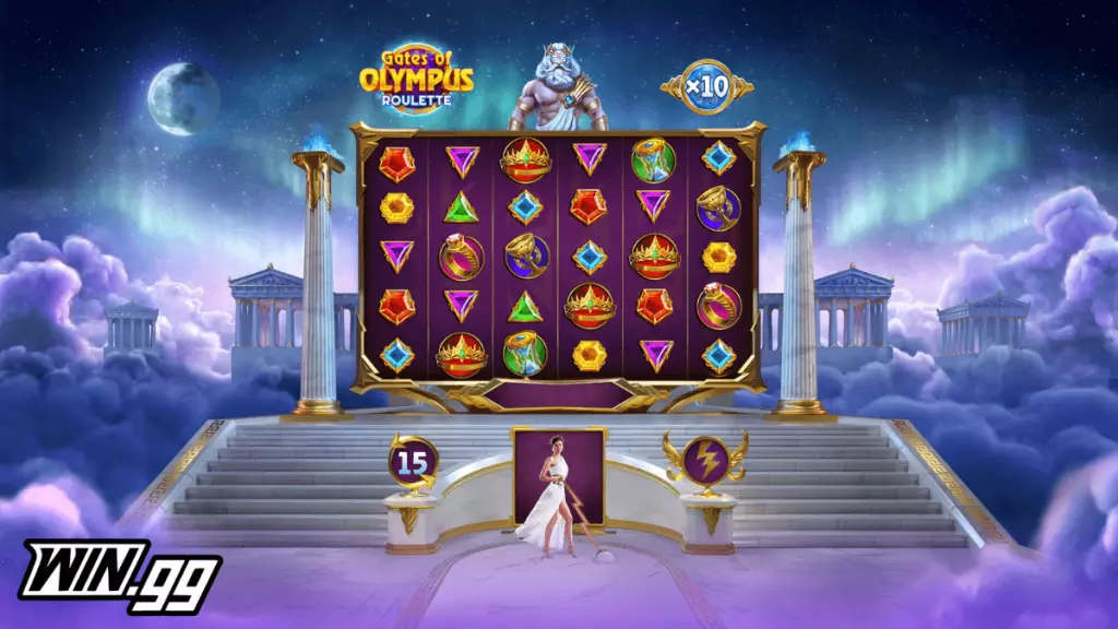 Gates of Olympus Roulette gameplay