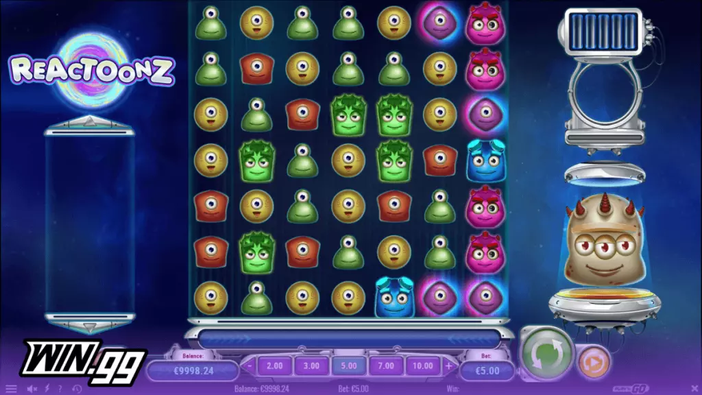 Reactoonz slot