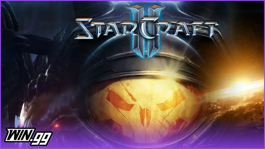 a wallpaper of starcraft 2