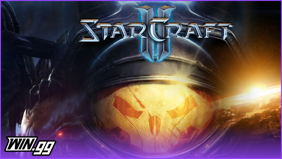 a wallpaper of starcraft 2