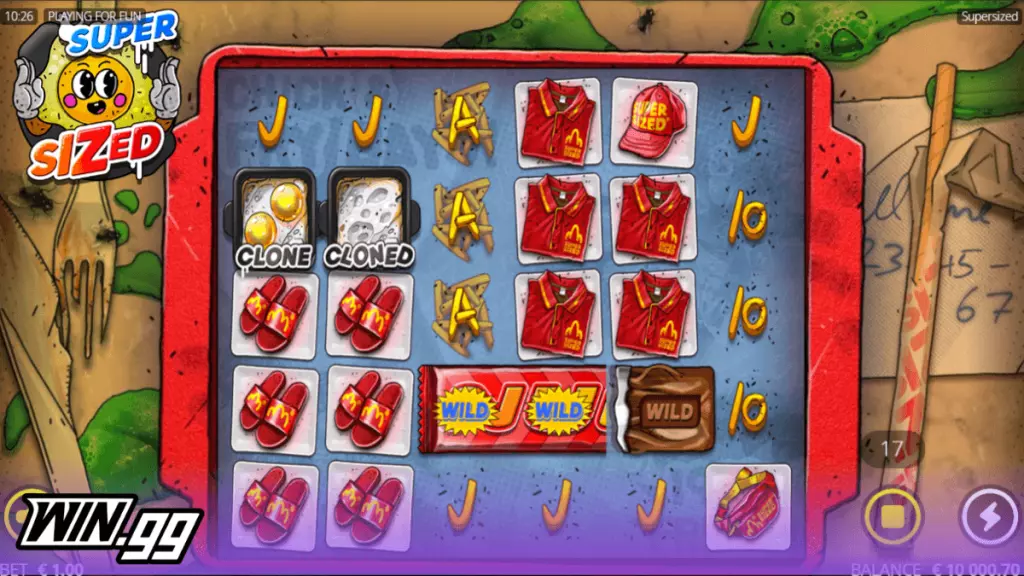 Supersized slot