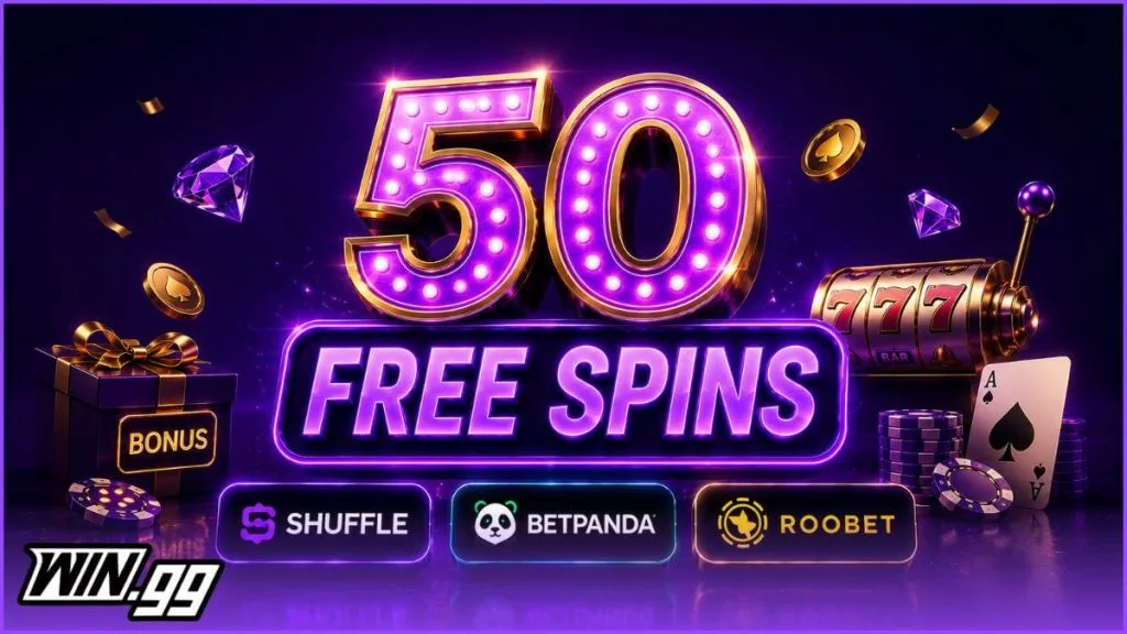 50 free spins at WIN.gg