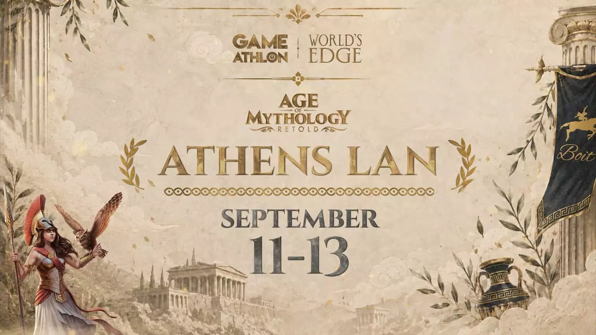 Age of Mythology never got its big LAN moment – Now it will at Gameathlon Athens