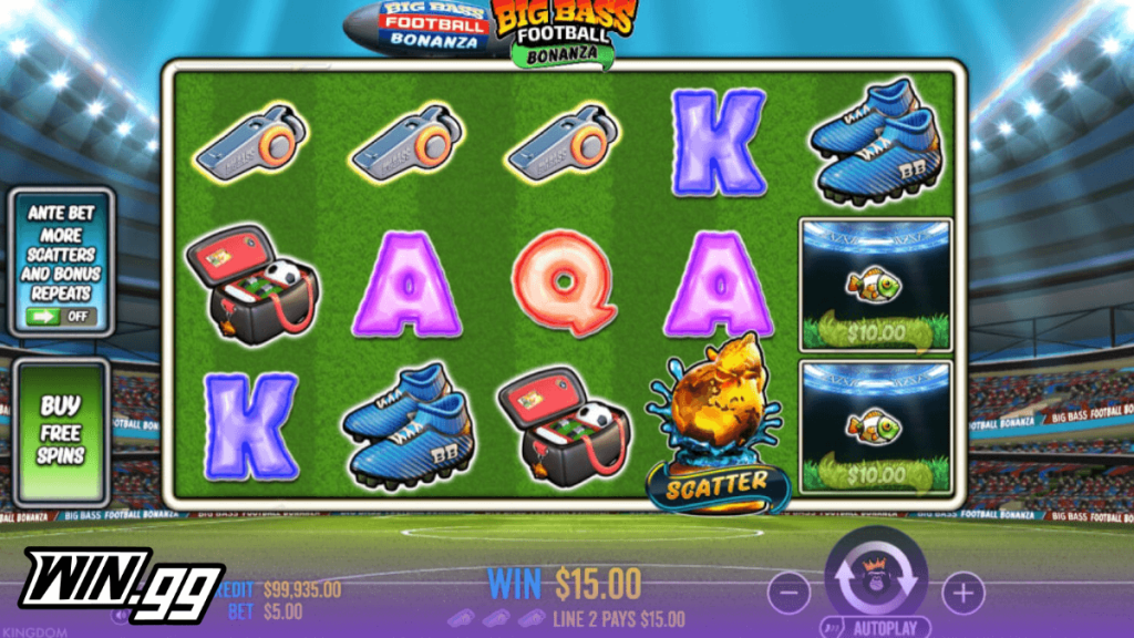 Big Bass Football Bonanza