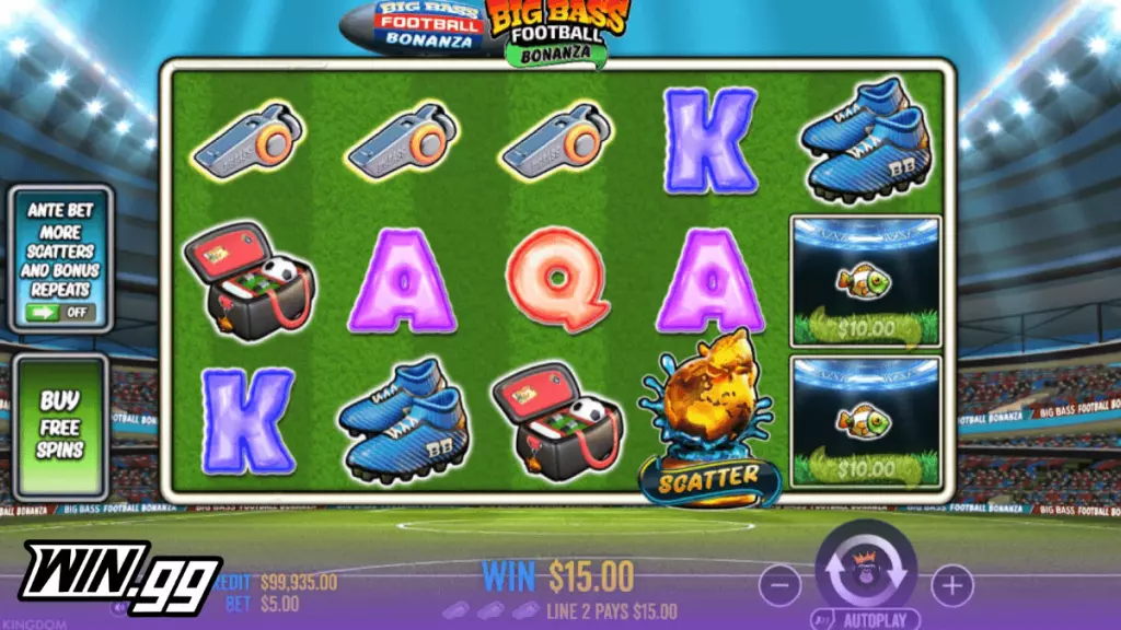 Big Bass Football Bonanza