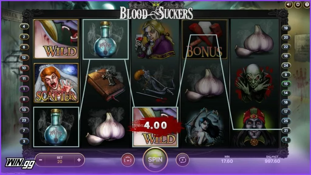 a screenshot of Blood Suckers