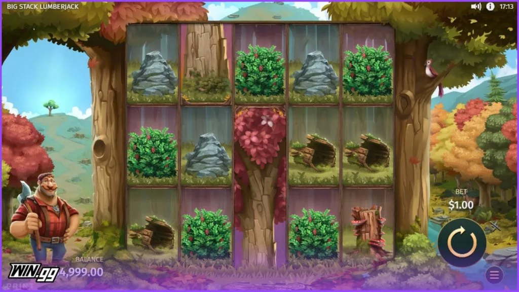 a screenshot of Big Stack Lumberjack