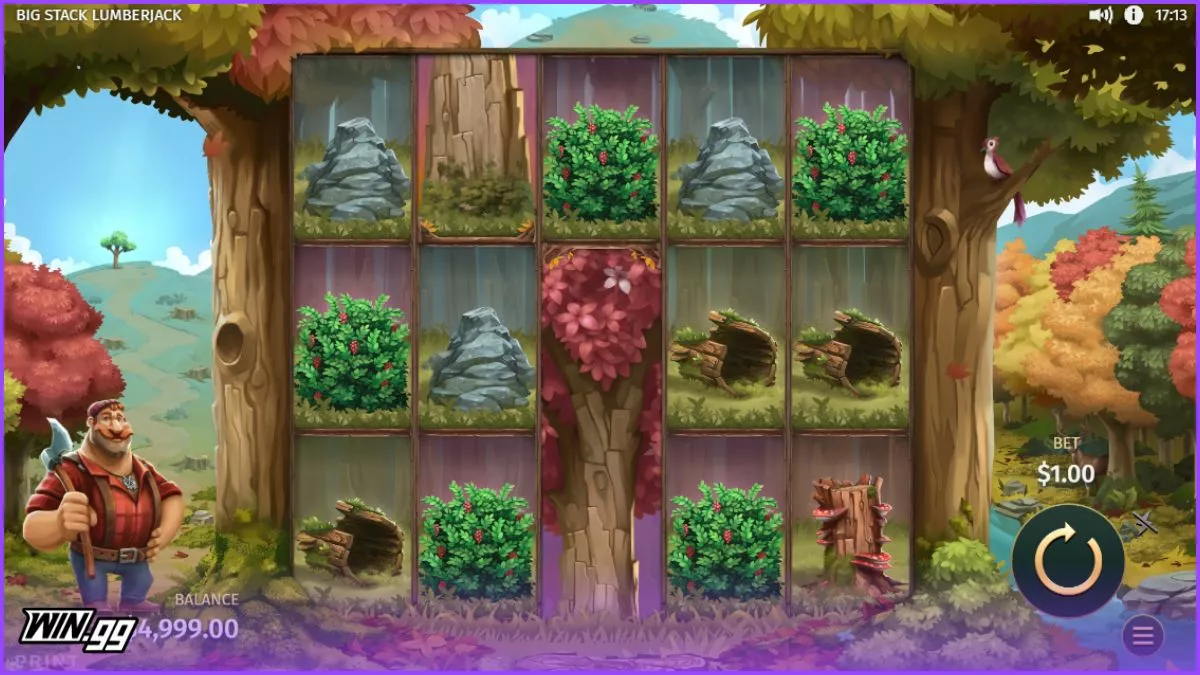 a screenshot of Big Stack Lumberjack