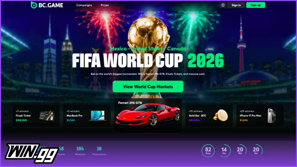 fifa world cup crypto casino bonuses and promos