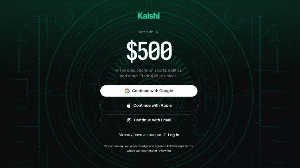 latest kalshi promo code
