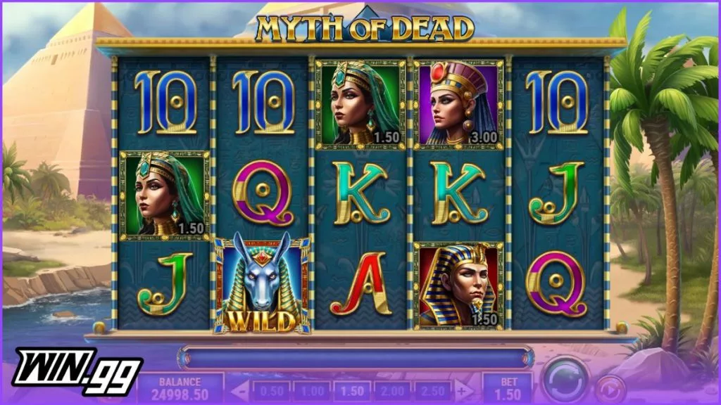 A screenshot of Myth of Dead in SnatchCasino
