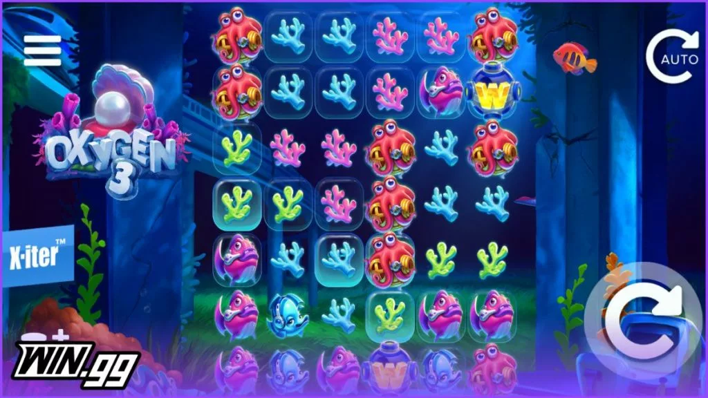 a screenshot of Oxygen 3 on Snatch Casino